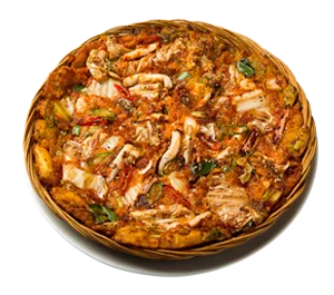 녹두해물김치전