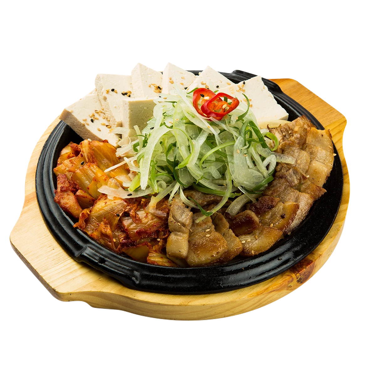 삼겹두부김치